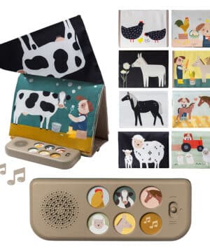 Taf Toys Βιβλίο Δραστηριοτήτων Musical Tummy Time Farm