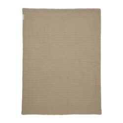 Meyco Κουβέρτα Waffle Teddy Taupe 100x150cm - Image 2