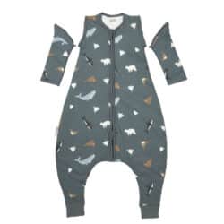 Meyco 100% Βαμβακερός Υπνόσακος 2.5 Tog με Ποδαράκια Arctic Multicolour 18-36 Μηνών - Image 2