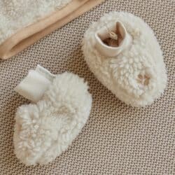 Little Dutch Βρεφικά μποτάκια αγκαλιάς teddy Sand Paws 3-9 Μηνών - Image 4