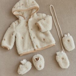 Little Dutch Βρεφικά μποτάκια αγκαλιάς teddy Sand Paws 3-9 Μηνών - Image 5