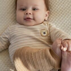 Little Dutch Μπλουζάκι μακρυμάνικο Little Safari Stripe 6-9 Μηνών - Image 3