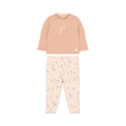 Little Dutch Παιδικές πιτζάμες Safari Flamingo 6-12 Μηνών