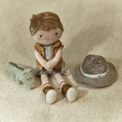 Little Dutch Υφασμάτινη κούκλα Ranger Jim Safari Friends GRS - Image 3