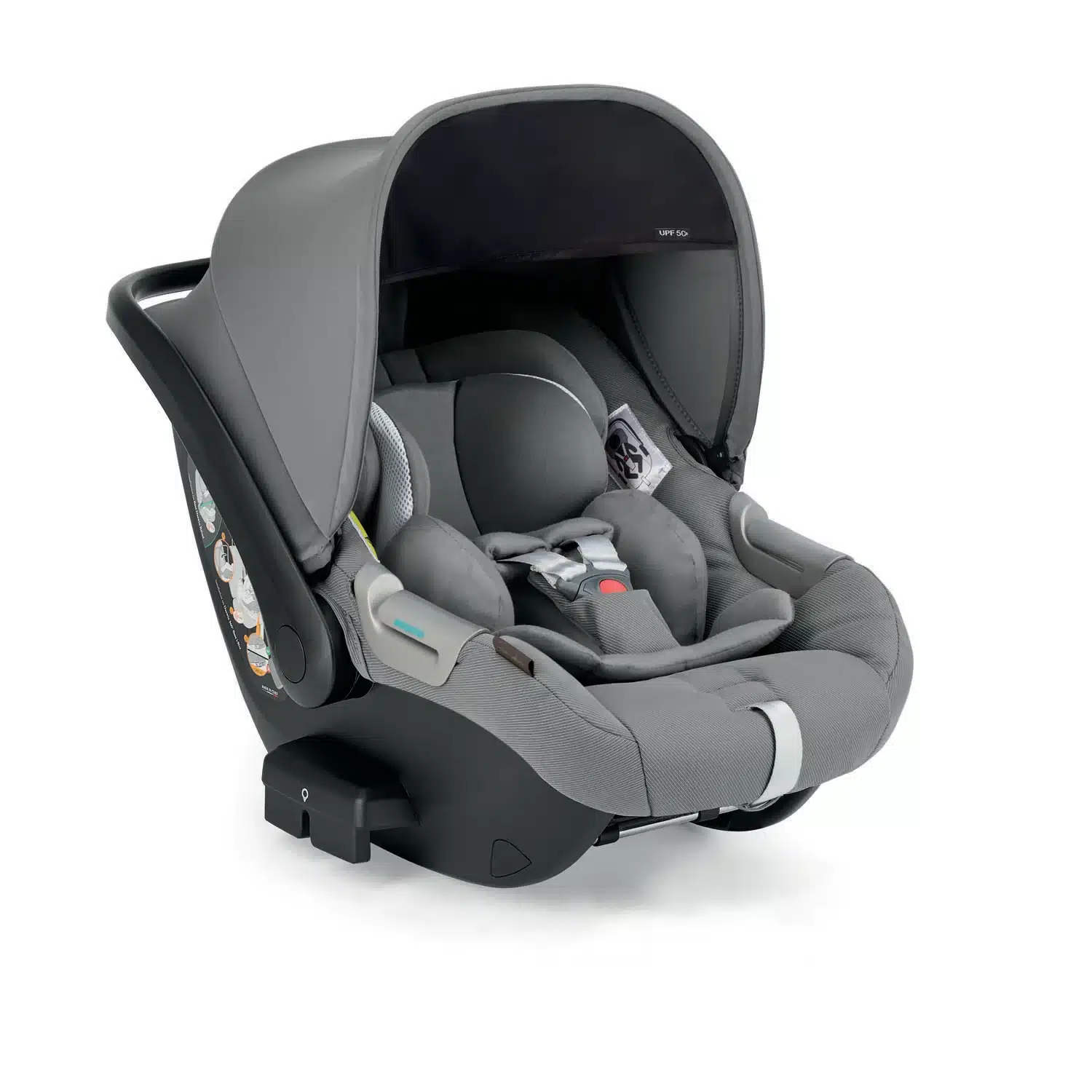 darwin-infant-crystal-grey Inglesina Car Seat Darwin Infant recline Crystal Grey - Image 1