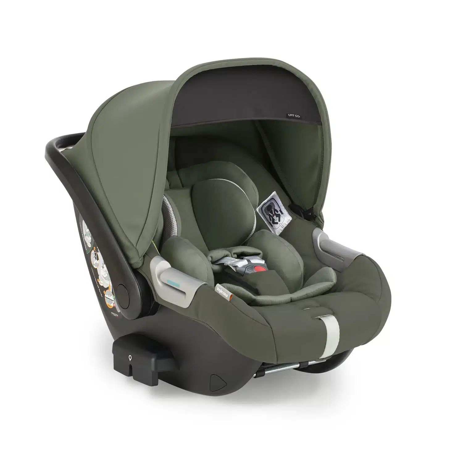 darwin-infant-loft-green Inglesina Car Seat Darwin Infant recline Loft Green - Image 1