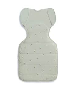 LoveToDream Υπνόσακος Swaddle up Transition bag Organic Cotton 2.5tog Olive Bees Large - Image 4