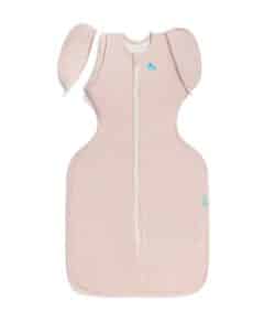 LoveToDream Υπνόσακος Swaddle up Transition bag Stretch Cotton 1.0tog Powder Pink Twinkle 6-8.5kg Medium