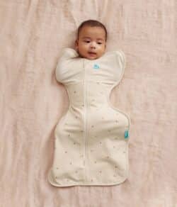 LoveToDream Υπνόσακος Swaddle up Stretch Cotton 1.5tog Oatmeal Twigs 3.5-6kg Small - Image 3