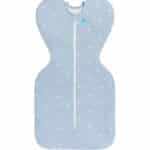 LoveToDream Υπνόσακος Swaddle up Stretch Cotton 1.0tog Mist Blue 3.5-6kg Small