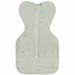 LoveToDream Υπνόσακος Swaddle up Stretch Cotton 2.5tog Olive Bees 6-8.5kg Medium