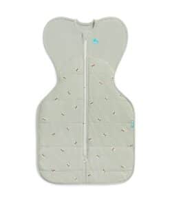 LoveToDream Υπνόσακος Swaddle up Stretch Cotton 2.5tog Olive Bees 6-8.5kg Medium